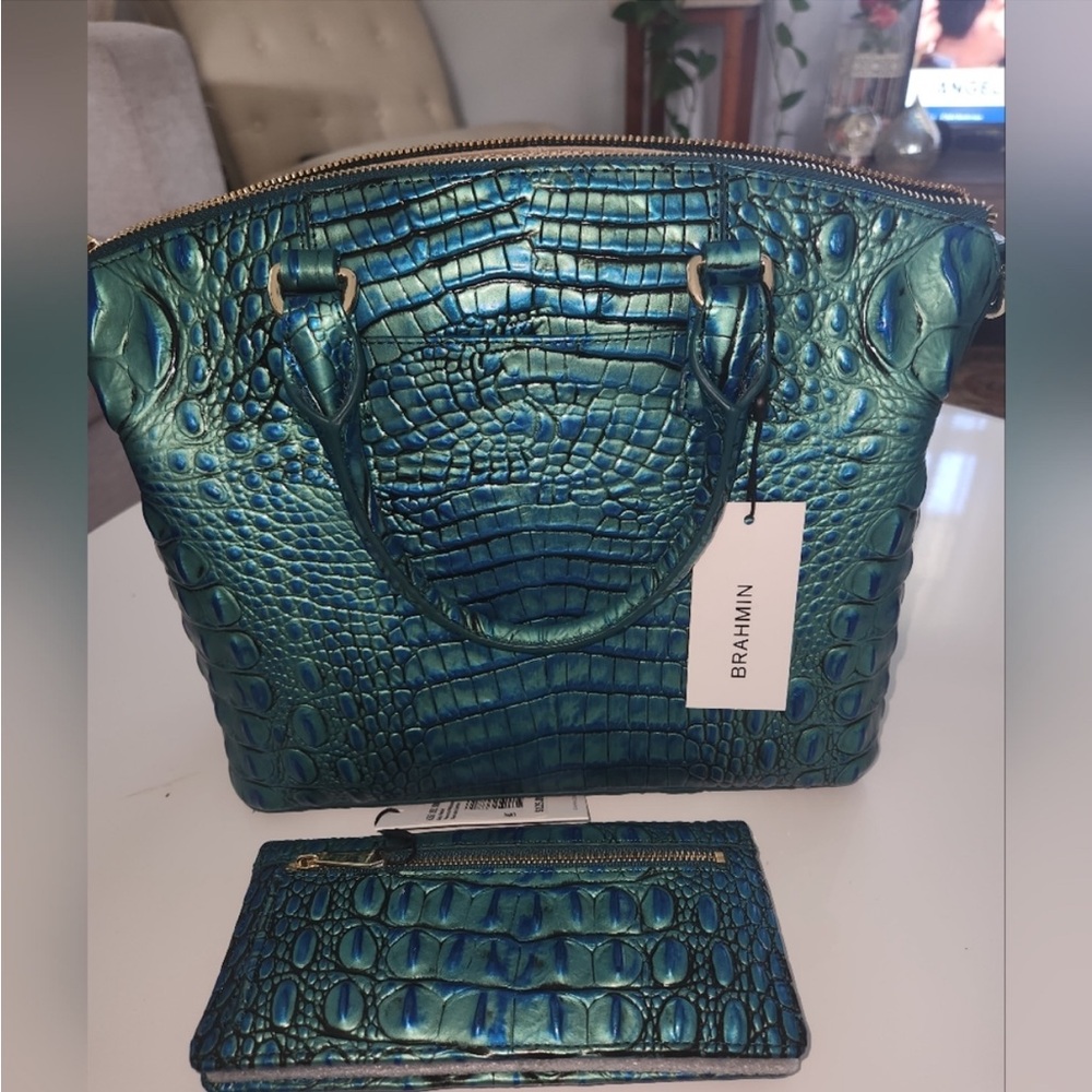 Brahmin Duxbury peacock set - Picture 3 of 3